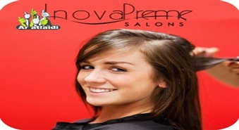 Matu griešana + veidošana sievietēm salonā InovaPreme ar 50% atlaidi