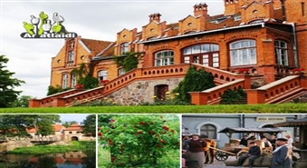 ГОРЯЧАЯ ЦЕНА!!! Красота Тукумса! Кино-городок, Замок Шлокенбека, розарий ''Rozītes'' и замок Яунмоку! Экскурсия со скидкой 70%