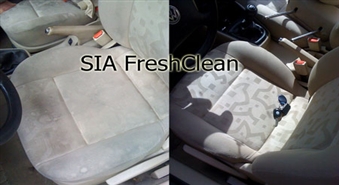 Jaunas paaudzes autosalonu ķīmiskā tīrīšana salonā Fresh 50% atlaidi