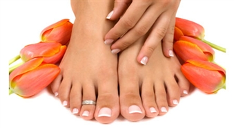 GELISH педикюр в салоне "Orhideja" со скидкой 50%