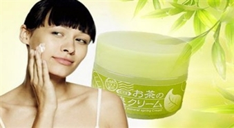 Питательный Крем для лица "Green Tea" and mineral spring Cream (40 ml)