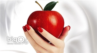 Сухой лечебный или аппаратный маникюр с покрытием лака Gelish с 50% скидкой в салоне Orhideja, всего за 9.99 Ls!