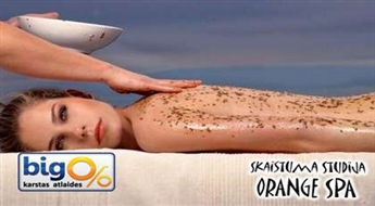 Skaistuma studija "Orange Spa" piedāvā  baudas pilno kafijas masāžu (60 minūtes) ar 60% atlaidi !