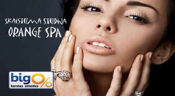 Piena pīlings + sejas mehāniskā tīrīšana + darsonvāls + sejas masāža skaistuma studijā "Orange Spa" ar atlaidi 58%!