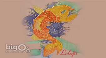 Uzzīmē pats savu veiksmes talismanu! Nodarbība – „Burvju karpa” ar 50% atlaidi tikai par 5 Ls!