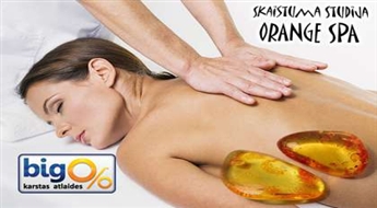 Cтудия красоты "Orange Spa" предлагает великолепную возможность насладится Янтарным массажем ( 90 минут ) со скидкой 50%!