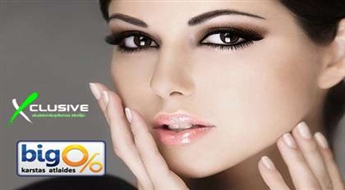 Uzacu permanetais make -up salonā "X-clusive"!