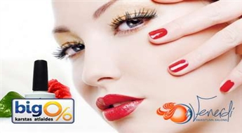 Skaistumkopšanas salonā „VENERDI” klasiskais manikīrs ar hibrīda laku One Step Gel!