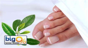 Skaisto Sajūtu Pietura aicina uz pedikīru "Zen SPA Green Tee" ar 54% atlaidi!