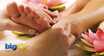 Расслабляющий массаж стоп + брусничная процедура в салоне ”5Avenue” со скидкой 51%!