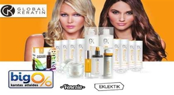 Выпрямление и восстановление волос методом Global Keratin со скидкой 52% в салоне "Venezia" и "Eklektik"!