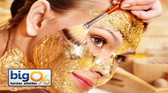 17 Etapu programma "Dievišķais skaistums" ar 999 proves jonu zeltu + ultraskaņas masāža ar 66% atlaidi!