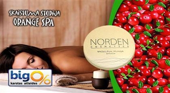 Vitamīnu brukleņu SPA rituāls skaistuma studijā "Orange Spa" ar atlaidi 53%!