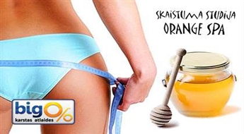 Cтудия красоты "Orange Spa" предлагает насладиться медовым массажем (80 минут) со скидкой 50%!