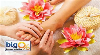 Педикюр или апаратный педикюр + покрытия Gelish  в салоне "Skaistuma Ēra"!