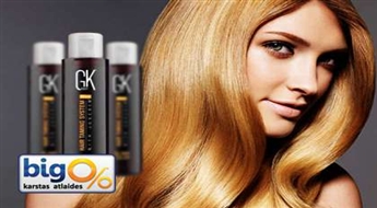 Matu krāsošana vienā tonī ar "Oil Hair Color " ar Juvexin kompleksu + griezums ar karstajām šķērēm + veidošana ar 56% atlaidi!
