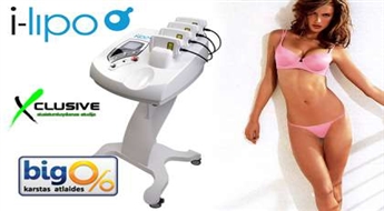 Lazēra terpētiskā liposakcija ar aparāta I-Lipo palīdzību salonā "X-clusive"!