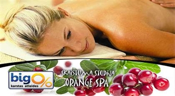 Витаминный СПА ритуал с брусникой в студии красоты "Orange Spa" со скидкой 53%!