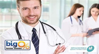 Terapeita/Pediatra konsultācija + Biorezonanses terapijas kurss (5 seansi) ar 60% atlaidi!