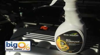 Eco Touch "All purpose" unikāls mazgāšanas līdzeklis Jūsu automašīnai + 2 Microfiber Towell!