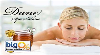 Ārstnieciskā masāža ar dabīgo medu salonā „Dane Spa” ar 55% atlaidi!