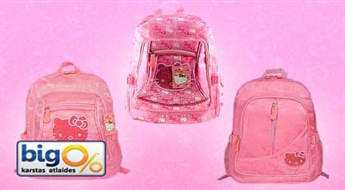 Рюкзак для девочек известной марки Hello Kitty со скидкой 50%!