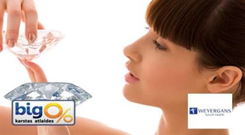 Weyergans High Care studija: dermabrāzijas procedūra ar dimantu pīlinga aparātu ar 50% atlaidi!