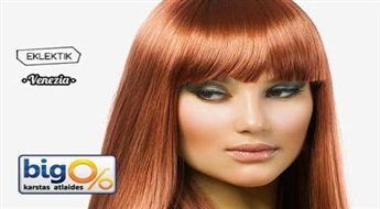 Matu Bio krāsošana ar matu krāsu Essentiel vai Preview + maska + ieveidošana salonā "Venezia" vai "Eklektik"!