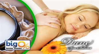 Расслабляющий аромамассаж всего тела c маслом Ши в салоне „Dane Spa” со скидкой 55%!