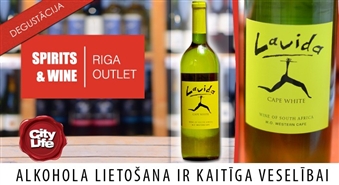 Riga Spirits & Wine Outlet: Dienvidāfrikas baltvīns Lavida tikai par Ls 1.69!