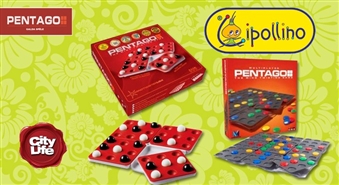 PENTAGO — одна из самых популярных настольных игр в мире, которая получила звание ЛУЧШЕЙ ИГРЫ ГОДА 11 раз, в магазинах CIPOLLINO со скидкой до 51%!