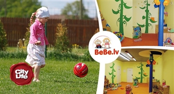 BeBe.lv aicina ciemos pašus mazākos! Bērnudārza apmeklējums 1 mēnesim – 50%