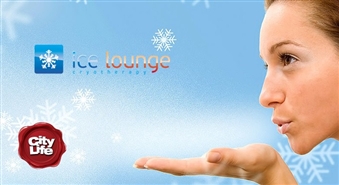 Ледяное предложение по горячей цене! Сеанс в криосауне ICE LOUNGE - 50%