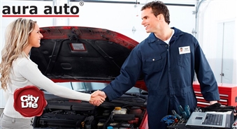 Visu marku automašīnu primārā datordiagnostika no AURA AUTO ar 50% atlaidi! Dāvanā – lukturu regulēšana!
