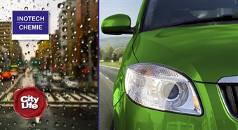 RS BALTIC piedāvā: auto vējstikla nano pārklājums, kas atgrūž ūdens pilienus – 55%