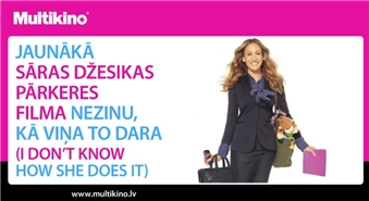 Filma NEZINU, KĀ VIŅA TO DARA kinoteātrī MULTIKINO jebkurā dienā, jebkurā laikā – 57%