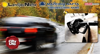 LATVIJAS NAFTA DUS Daugavgrīvas ielā 29 sadarbībā ar MAŽEIĶU NAFTA TIRDZNIECĪBAS NAMS piedāvā iespēju iegādāties 95 markas benzīnu par Ls 0.860 litrā!