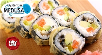 Ресторан OYSTER BAR MEDUSA: новое суши меню - 50%