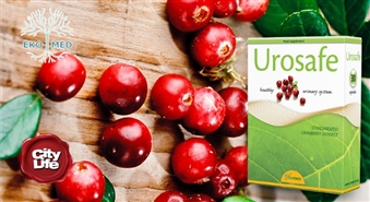 Uztura bagātinātājs UROSAFE  urīnceļu sistēmas veselībai no EkoMed – 50%
