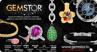 Dāvanu karte Ls 7 vērtībā veikalā GEMSTOR ar 99% atlaidi!
