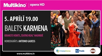Эксклюзивная возможность в кинотеатре MULTIKINO! Балет КАРМЕН– 50%