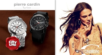 Часы, украшения и аксессуары Cavalli и Pierre Cardin со скидкой до 50%