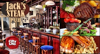 Ideāla maltīte restorānā Jack’s Steak, Vecrīgā – 50%