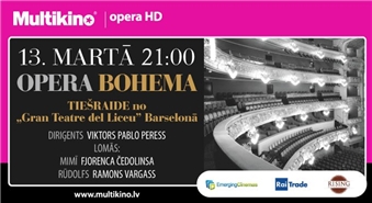 Эксклюзивная возможность в кинотеатре MULTIKINO! Опера БОГЕМА – 50%