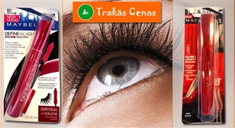 MAYBELLINE skropstu tušas no veikala TRAKĀS CENAS ar atlaidi līdz 45%