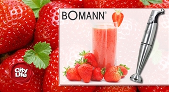 Vācu kvalitāte par lielisku cenu! Bomann blenderis  – 35%