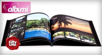 Albumi.lv: skaista fotogrāmata no Tavām mīļākajām fotogrāfijām – 50%