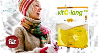 Ilgas iedarbības vitamīns VIT C- LONG no EkoMed – 50%