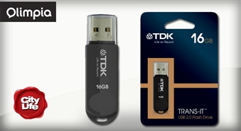 TDK флешка Trans-it Mini Flash Drive (16 GB) – для надежного и удобного хранения данных – 42%