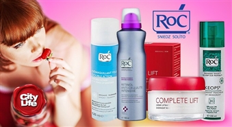 Брендовая косметика RoC для лица и тела со скидкой до 52%